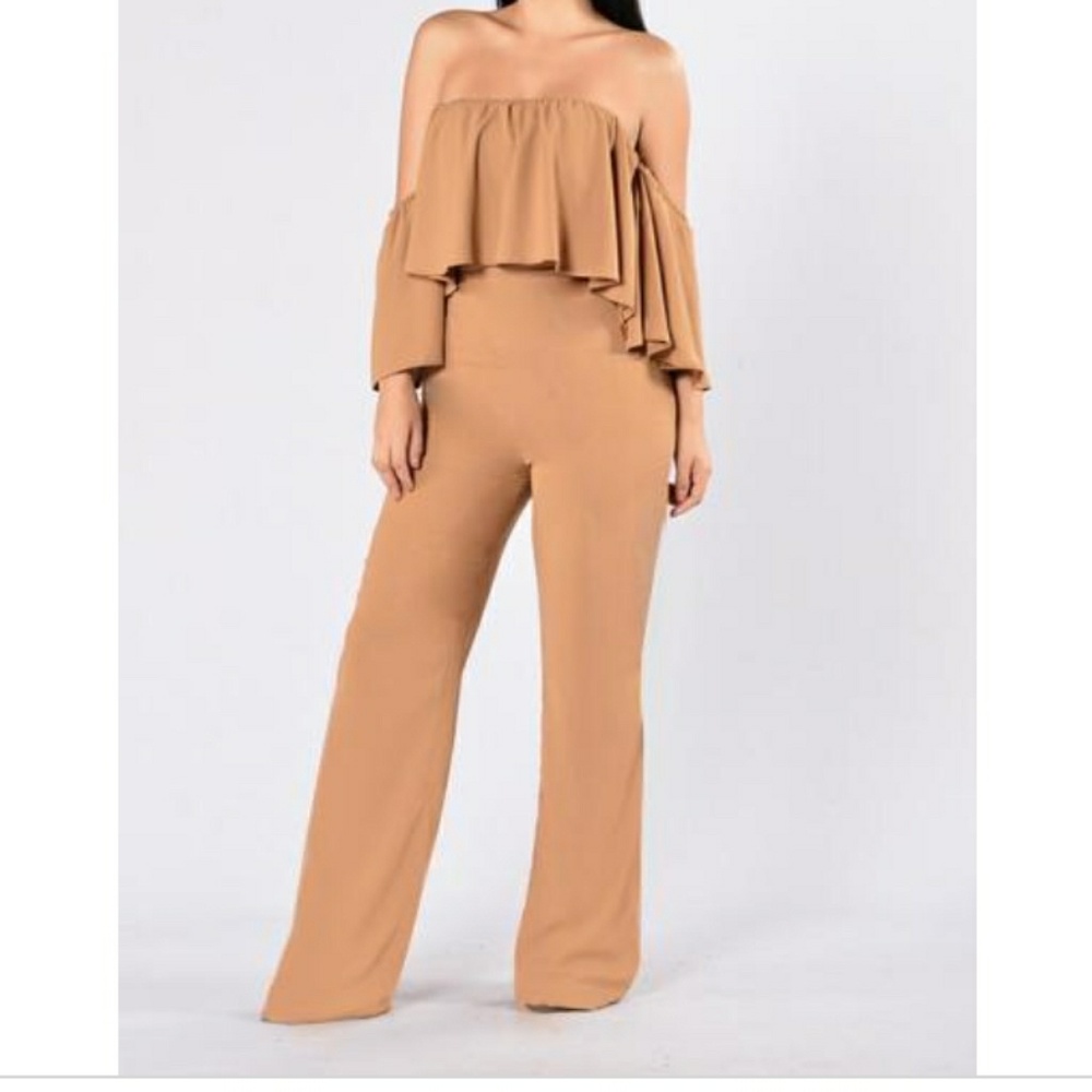 NEW Fashion Nova off the shoulder jumpsuit